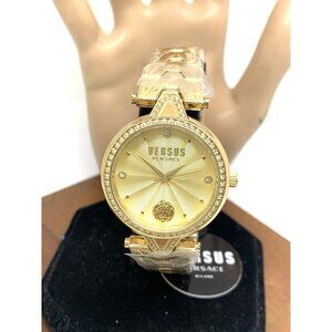Versus by Versace Women's Watch VSPCI5421 Quartz Gold Stainless Steel 34mm